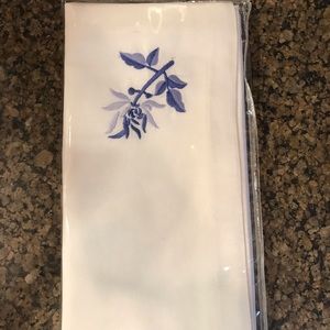 Embroidered napkins